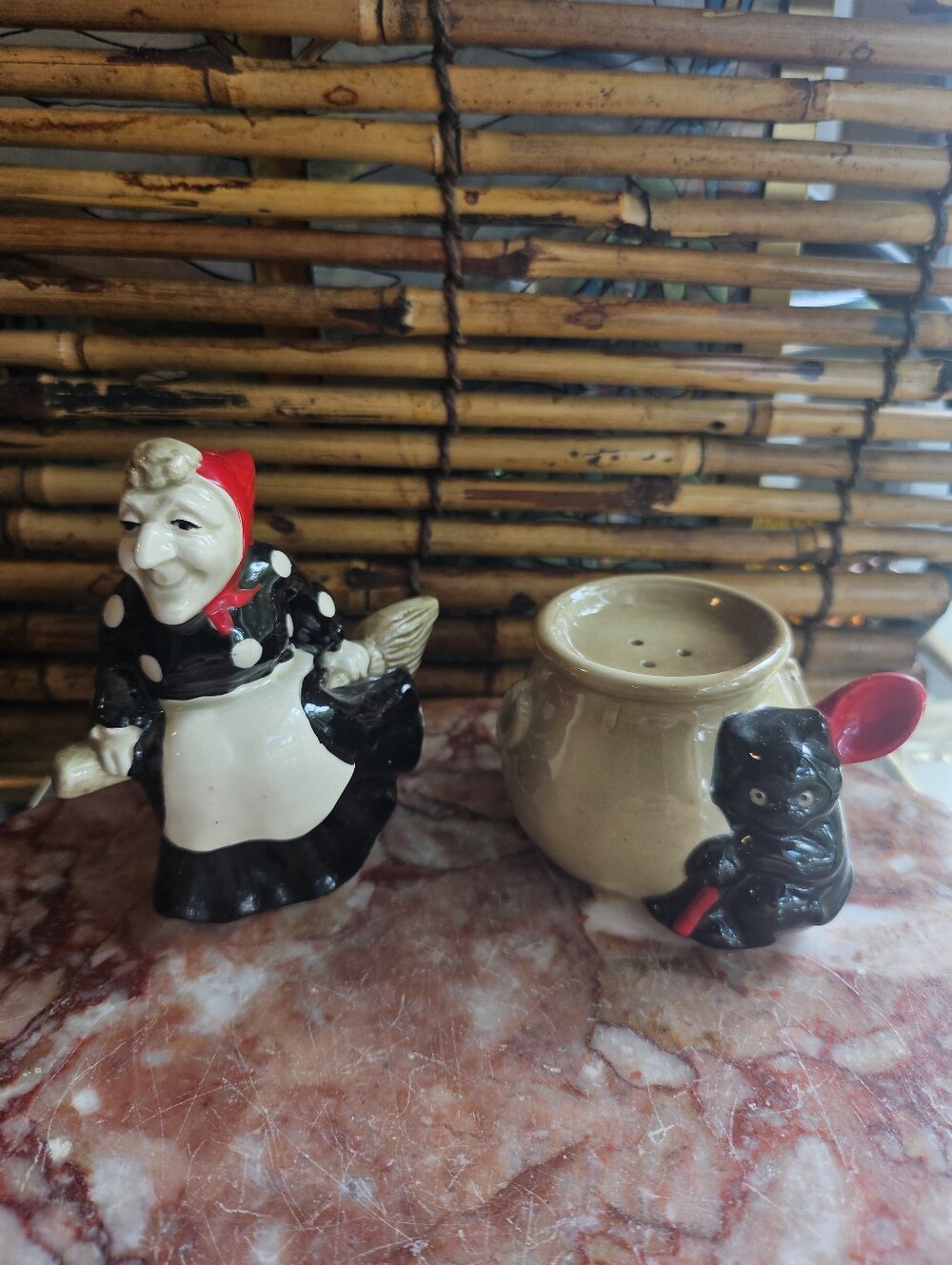 Fitz & Floyd Halloween Salt & Pepper Shakers
